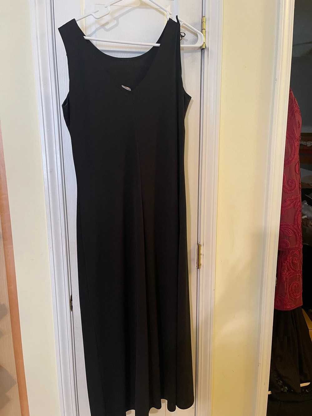 Long black dress